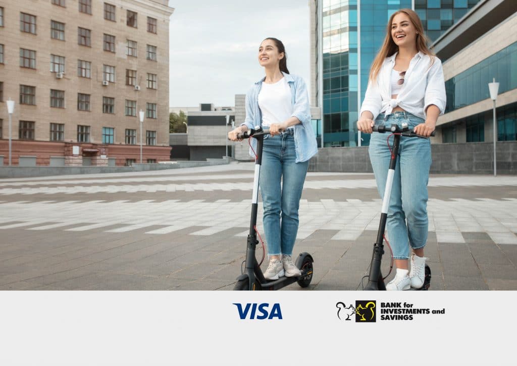 Чудові подарунки за прості розрахунки з карткою Visa від BISbank!